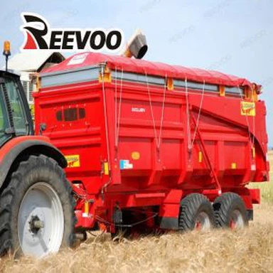 PVC ponyvák mezőgazdasági konténerekhez