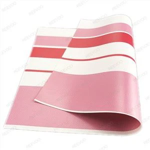 250D Pvc laminált csíkos ponyva